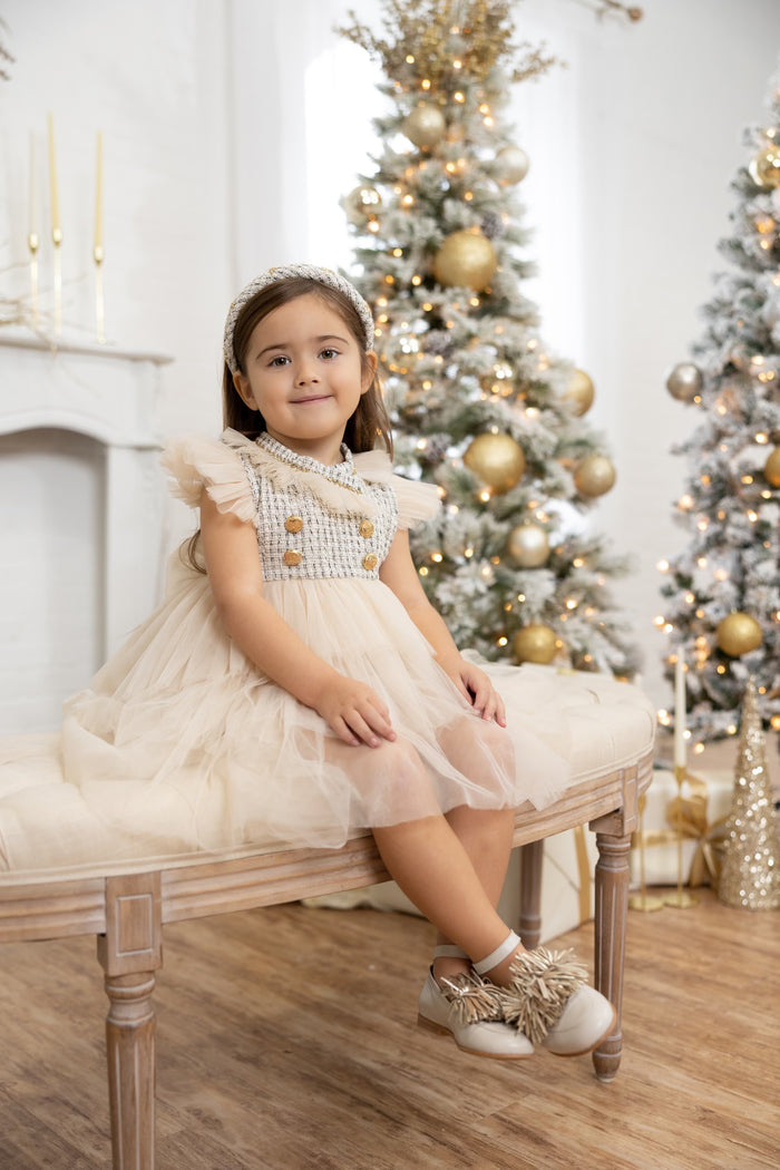 Fira Tweed Headband - Petite Maison Kids