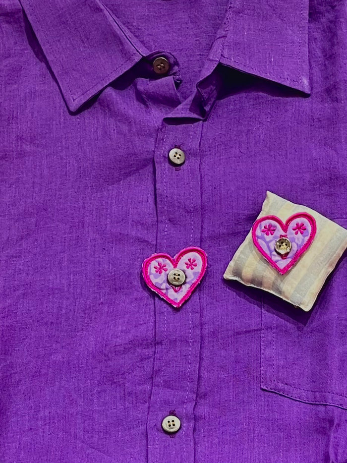 Heart Button Pops