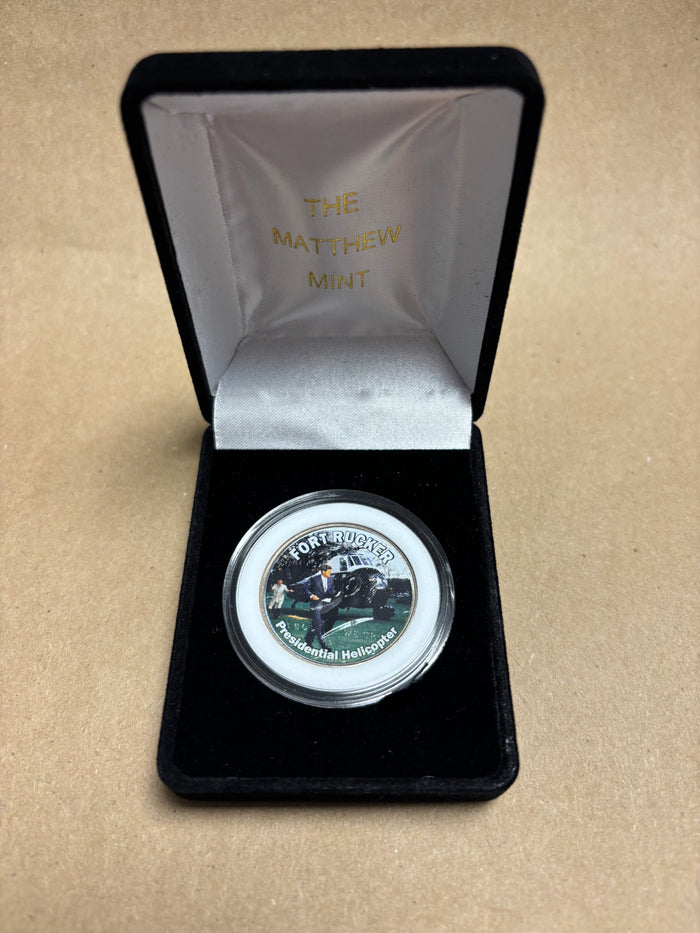 Coin JFK Presidential Helicopter