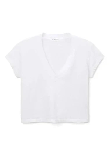 Alanis Recycled V-Neck Tee-Tee Shirts-Uniquities