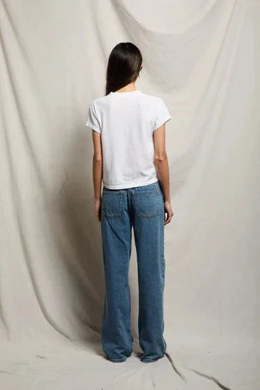 Alanis Recycled V-Neck Tee-Tee Shirts-Uniquities