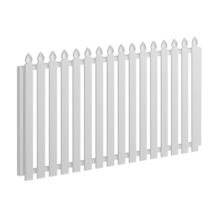 Oxworks Colonial Picket Gate - Aluminium - 1720 x 1200mm - Stonnington Speartop - Image 1