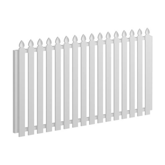 Oxworks Colonial Picket Gate - Aluminium - 1720 x 1200mm - Stonnington Speartop - Image 1