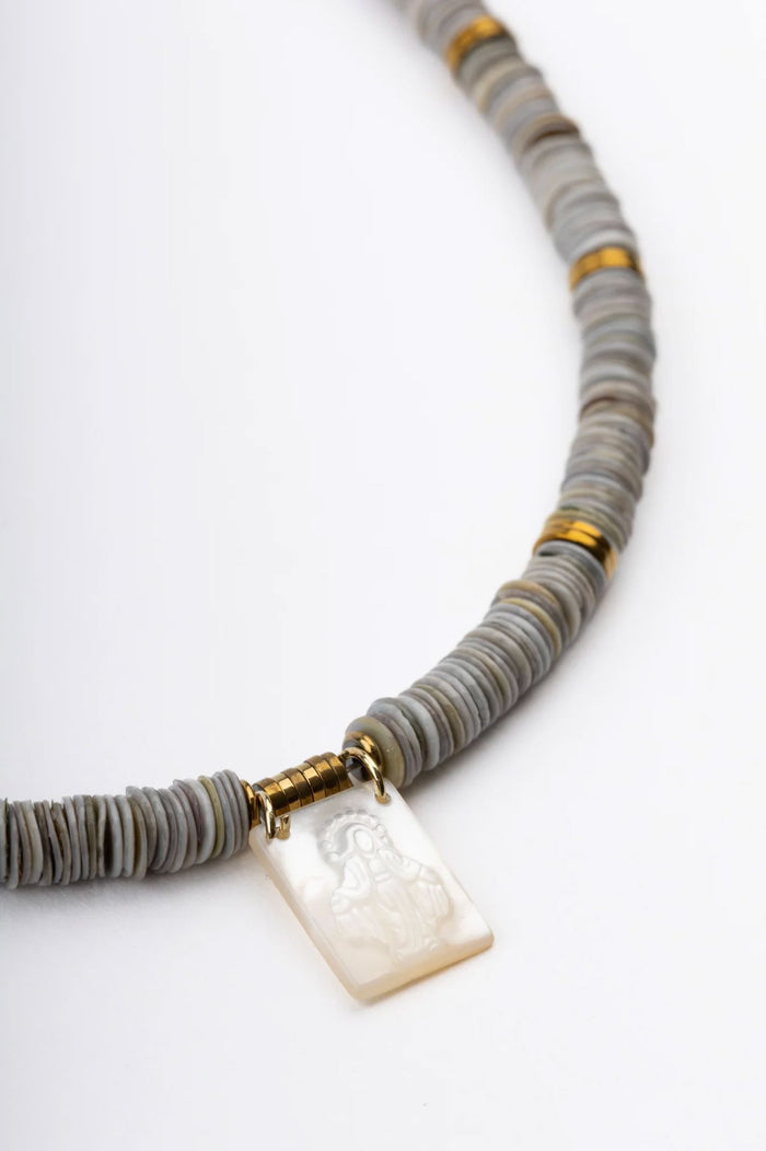 Ania Perla Necklace-Jewelry-Uniquities