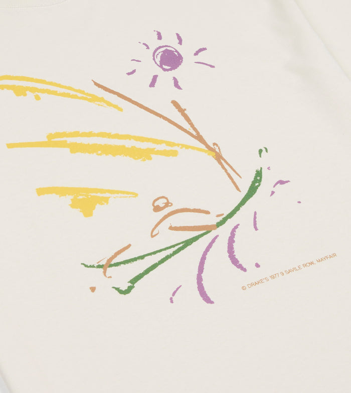 Antique White 'Sun Sail' Print Short-Sleeve Hiking T-Shirt