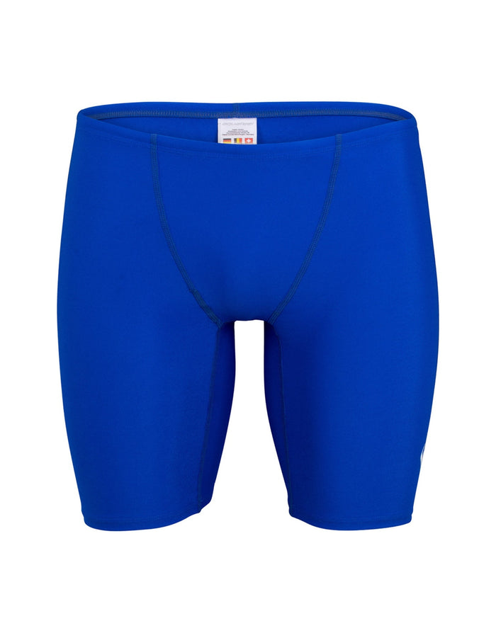 Royal blue Aquafeel sporty swim jammer with ribbed spandex waistband