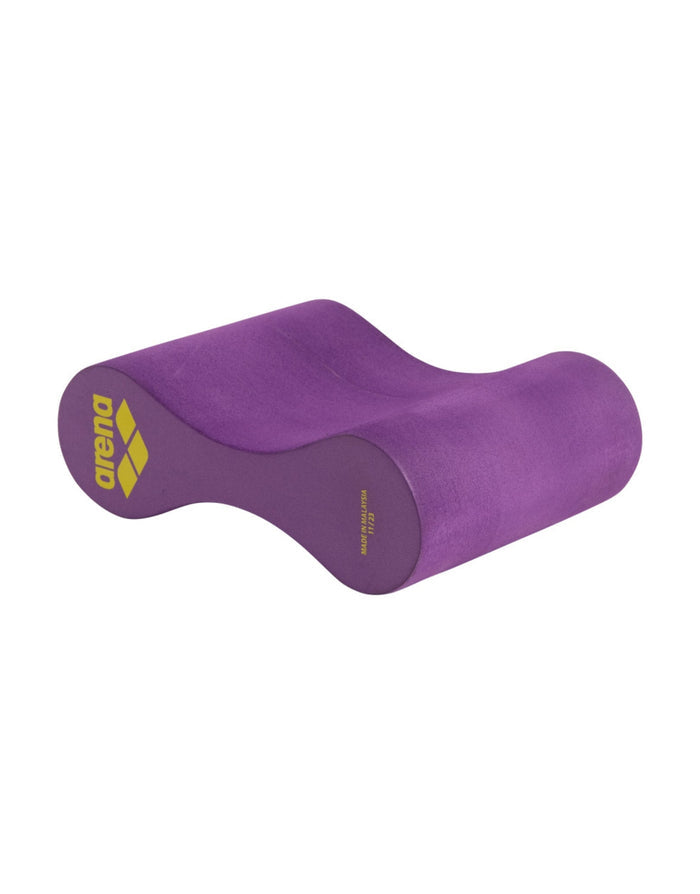 Purple Arena Freeflow Pullbuoy II with ergonomic non-slip kickboard for upper body strength