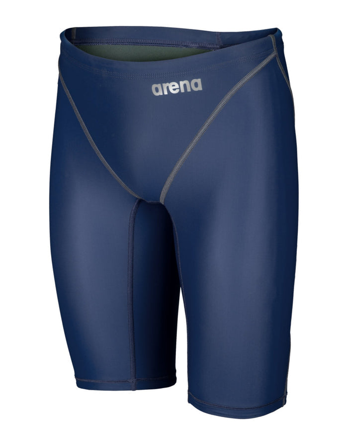 Arena Powerskin ST NEXT Jammer navy swim trunks with gray accents