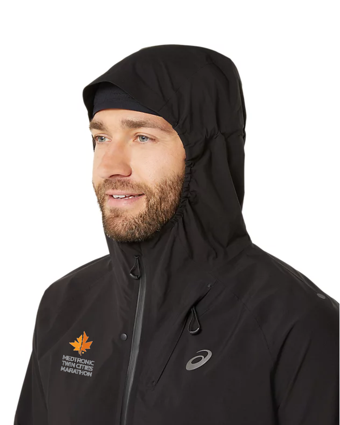 Asics Marathon MetaRun Waterproof Jacket - Black (Men's Sizing)