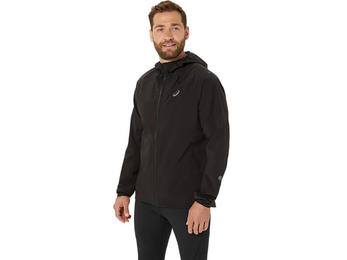 Asics Marathon MetaRun Waterproof Jacket - Black (Men's Sizing)