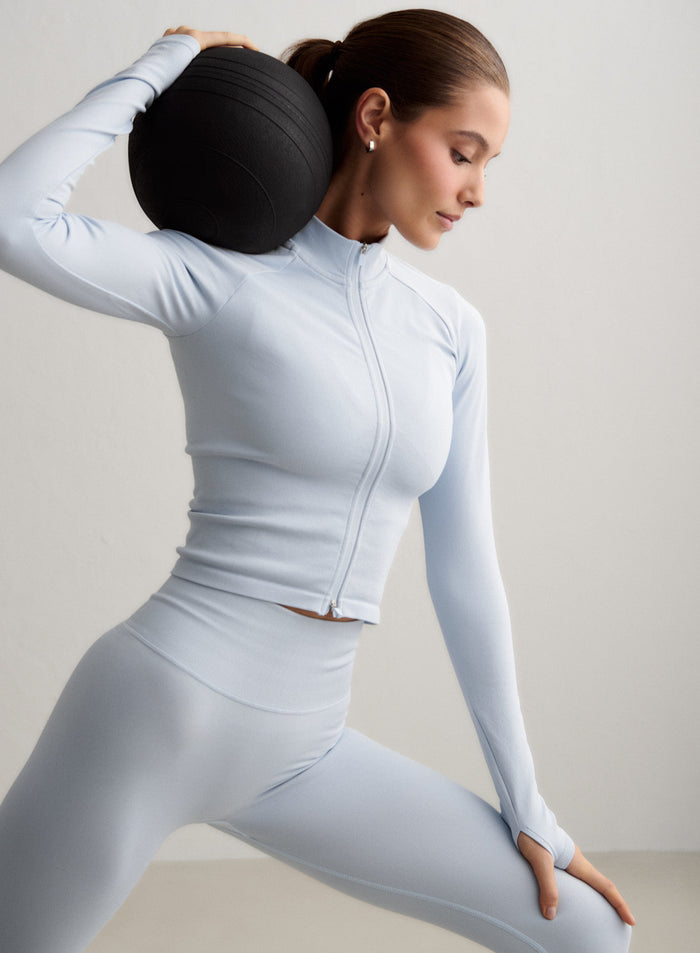 Aura Shape Seamless Zip Jacket