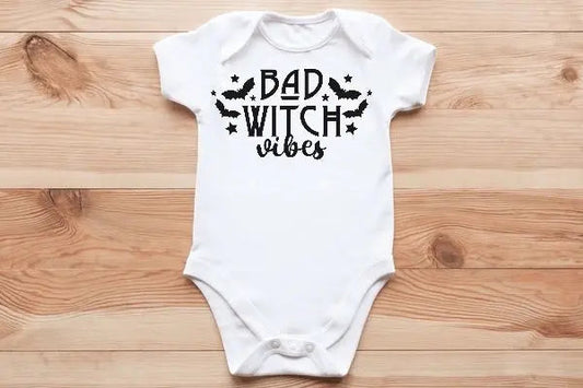 Bad witch vibes vest🖤🦔 Claxton Creations GB