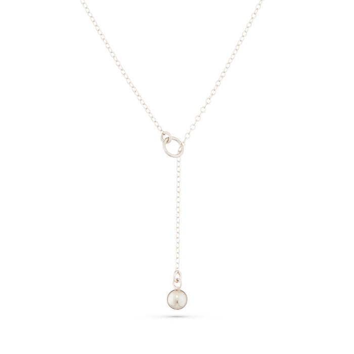 Ballerina Necklace in Silver