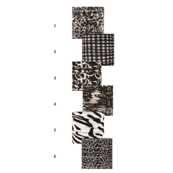 BANDANA Graphic Black & White