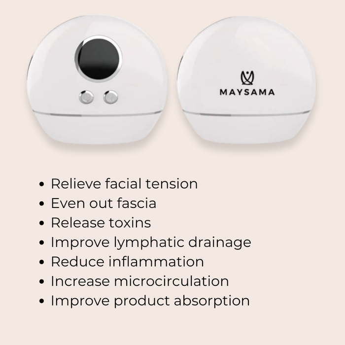 Bian Stone Gua Sha LED Facial Massager