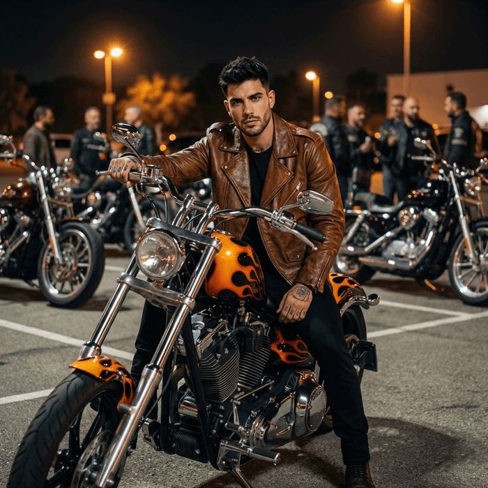 Biker Oro Viejo