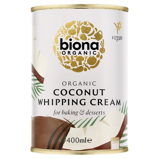 Biona Coconut Whipping Cream Organic 400ml