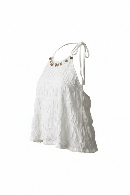 Bizu Backless Bead Top by ENO