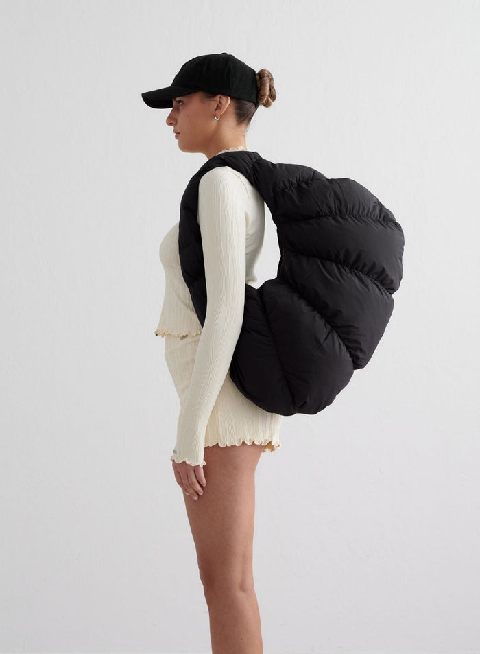 Black Croissant Bag