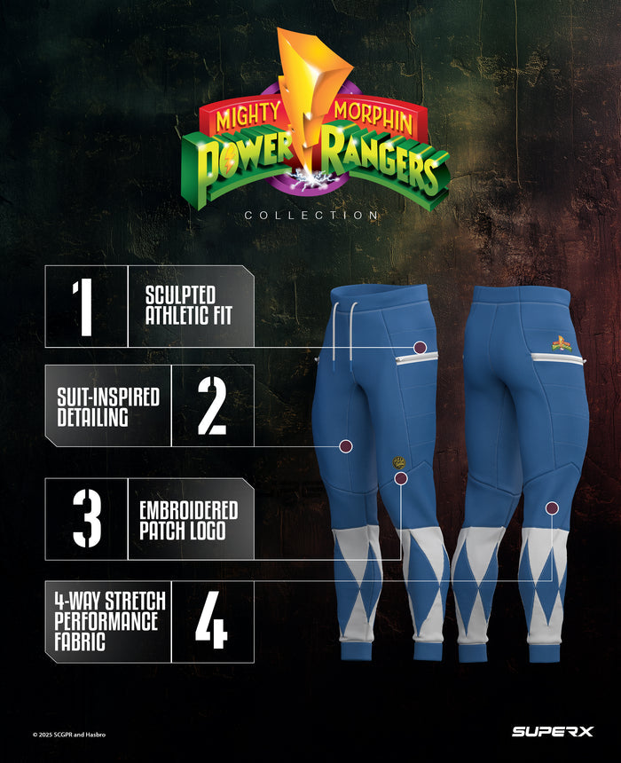 Blue Ranger Limited Edition Performance Joggers V2