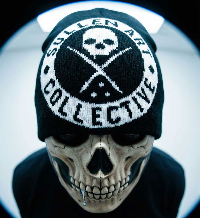 skull-cap-beanie - Sullen