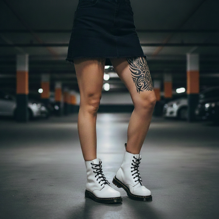 Botas England Dama Blanco