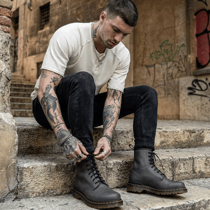 Botas England Gris