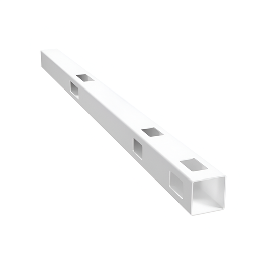 Oxworks Bridgehampton PVC Corner Post - White - 102mm x 102mm x 1900mm - Image 1