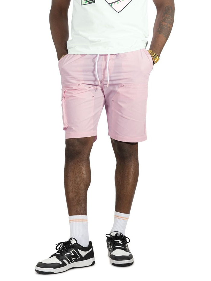 (B&T) MAKOBI ADORNI NYLON SHORT - M634 - PINK