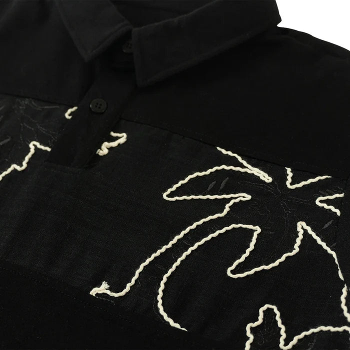 (B&T) MAKOBI "LEVONIA" POLO SHIRT - M422 - BLACK