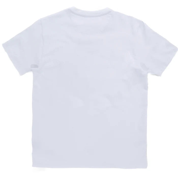 (B&T) MAKOBI "VEGAN BURGER" T-SHIRT - M306B - WHITE