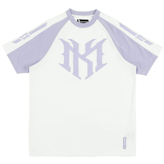 (B&T) MAKOBOI ADORNI REGLAN TEE - M119 - LAVENDER