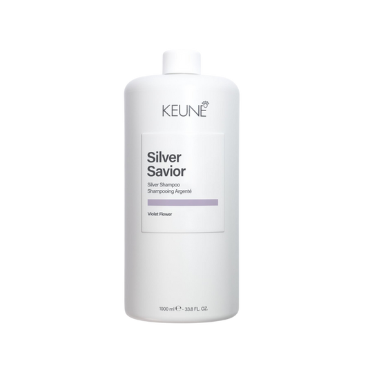 Keune Care Silver Savior Shampoo 1000ml. Literfles. Bij Care For Hair.