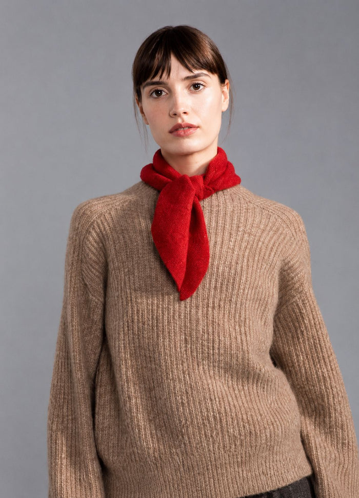 Cashmere Triangle Scarf-Accessories-Uniquities