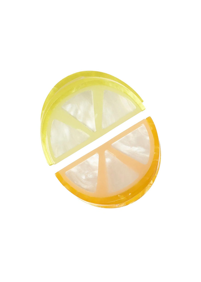 Citrus Slice Claw Clips (2-Pack)