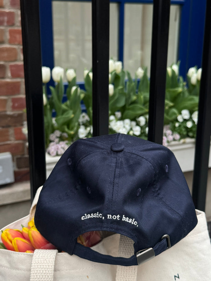 Classic Six Hat in Navy