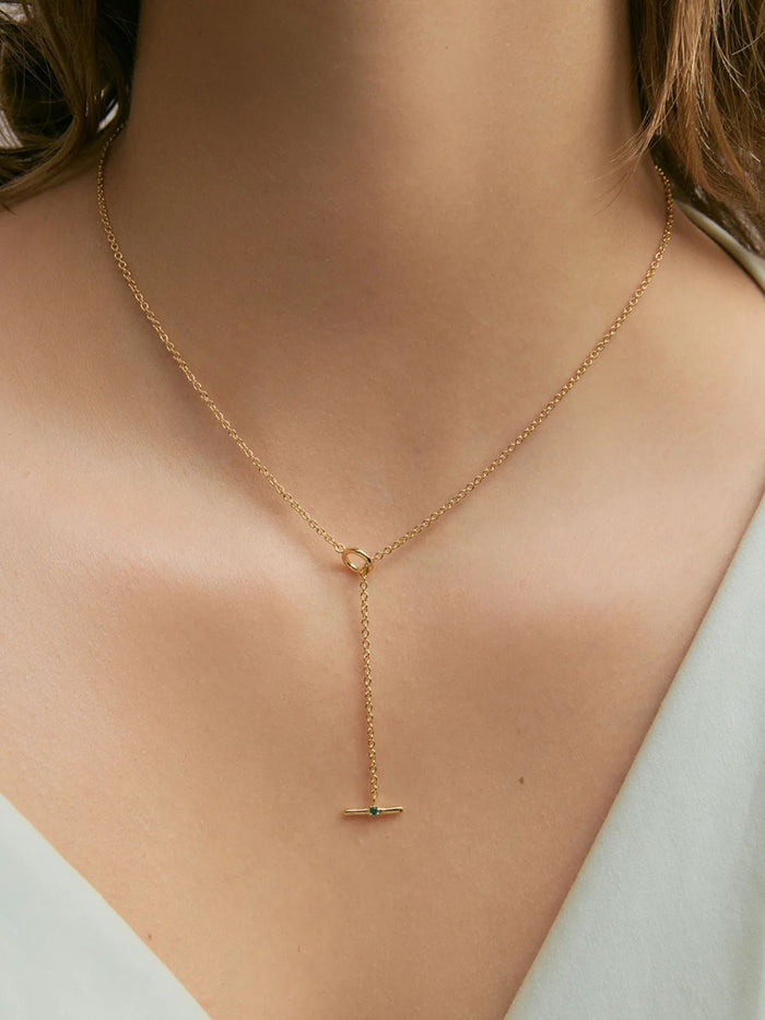 Cleo Necklace - Green