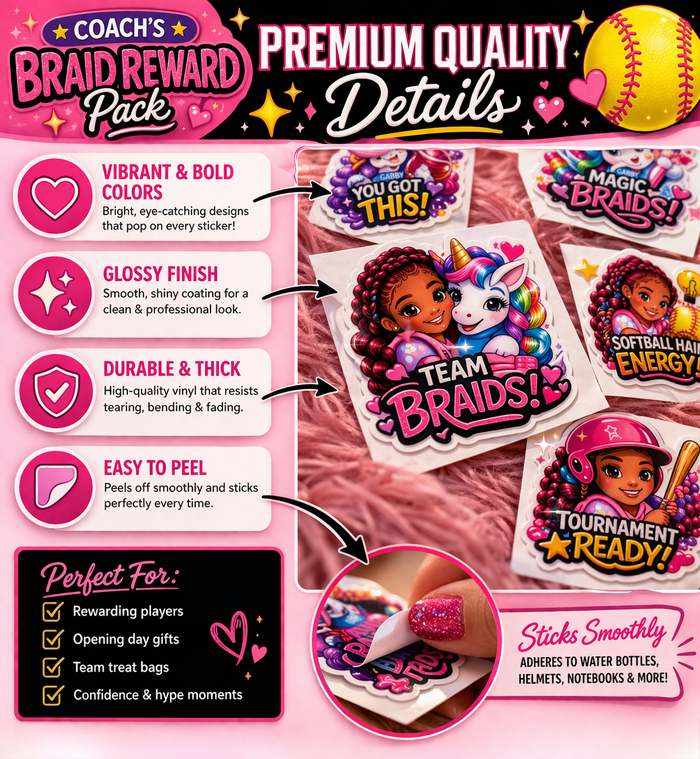 Coach’s Braid Reward Pack™