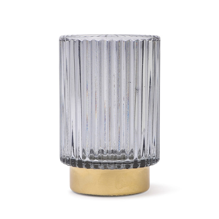 Coloured Candle Holder Grey 330534-GREY