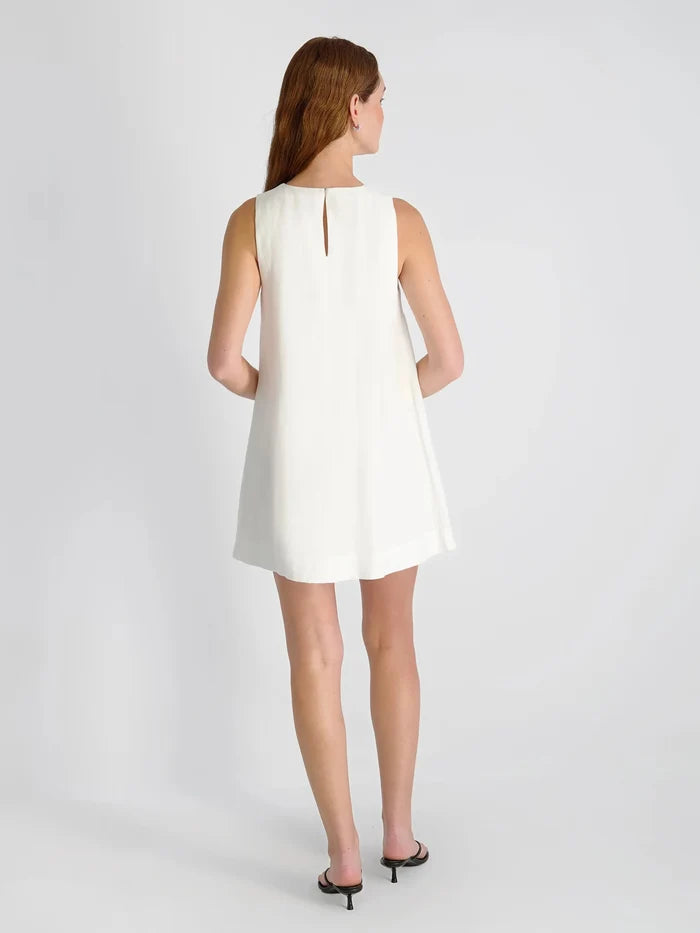 Cooper Linen Mini Dress-Dresses-Uniquities