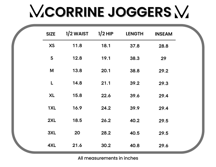 Corrine Ribbed Joggers - Black by Michelle Mae RESTOCK