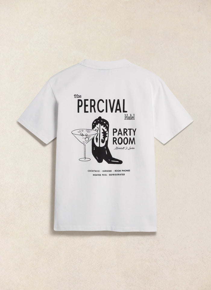Cowboy Boot T Shirt | 100% Organic Cotton | White