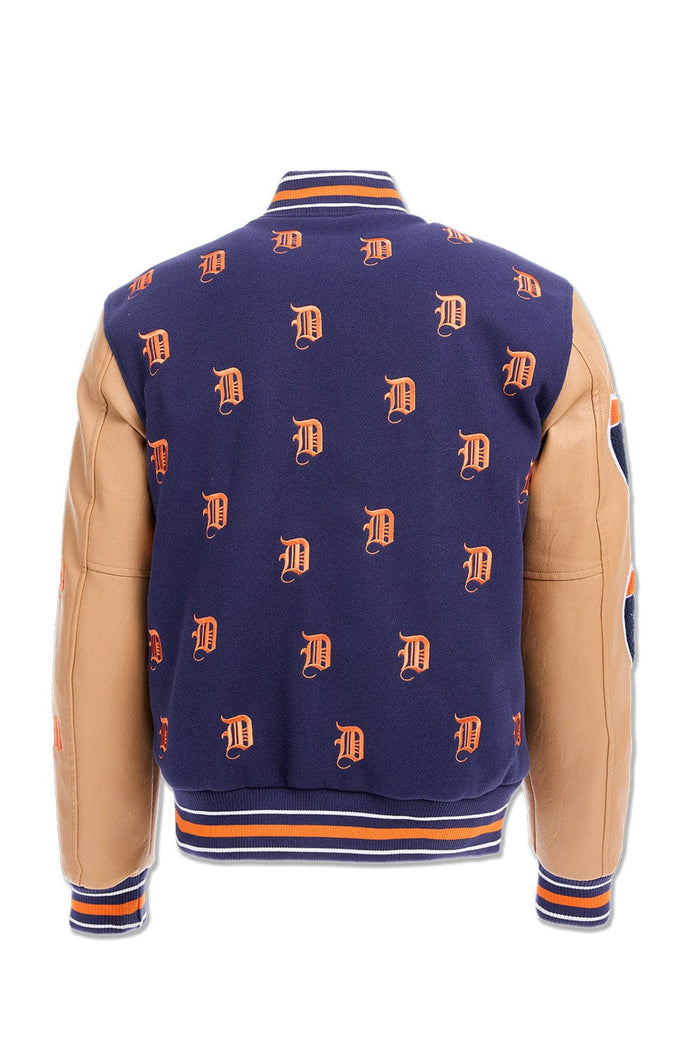 JORDAN CRAIG Varsity Jacket (TIGER) - 91655 - NAVY