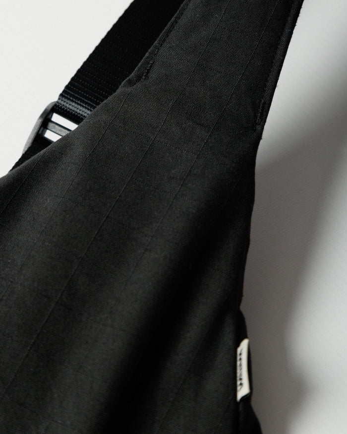 Crescent Crossbody Sling Bag - Black