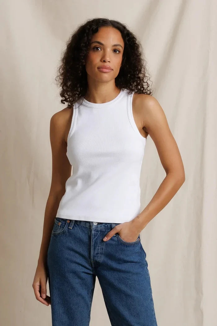Daphne Rib Tank-Tee Shirts-Uniquities