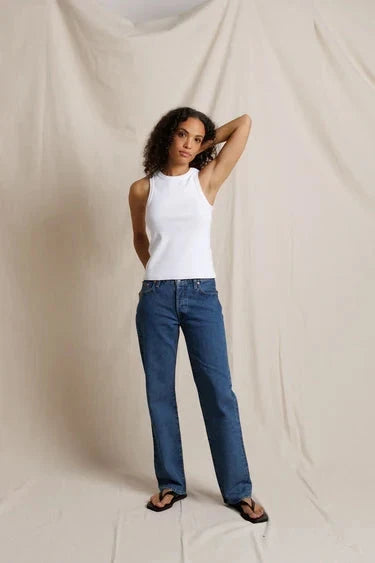 Daphne Rib Tank-Tee Shirts-Uniquities