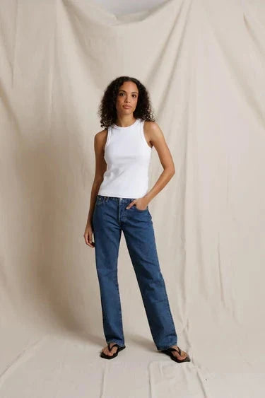 Daphne Rib Tank-Tee Shirts-Uniquities