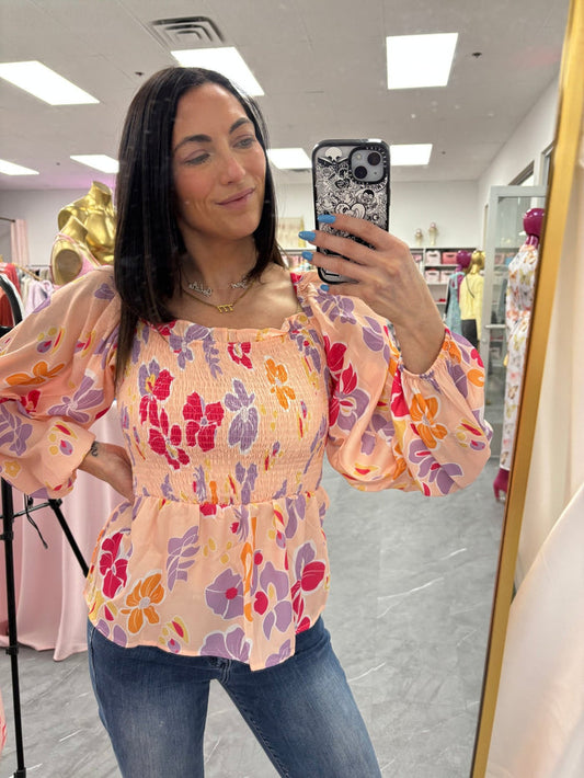 Deleon Square Neck Blouse - Intimate Whispers