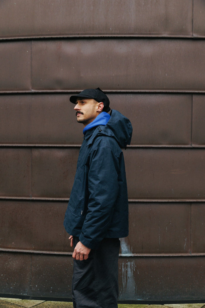 Detachable Hood - Indigo Blue