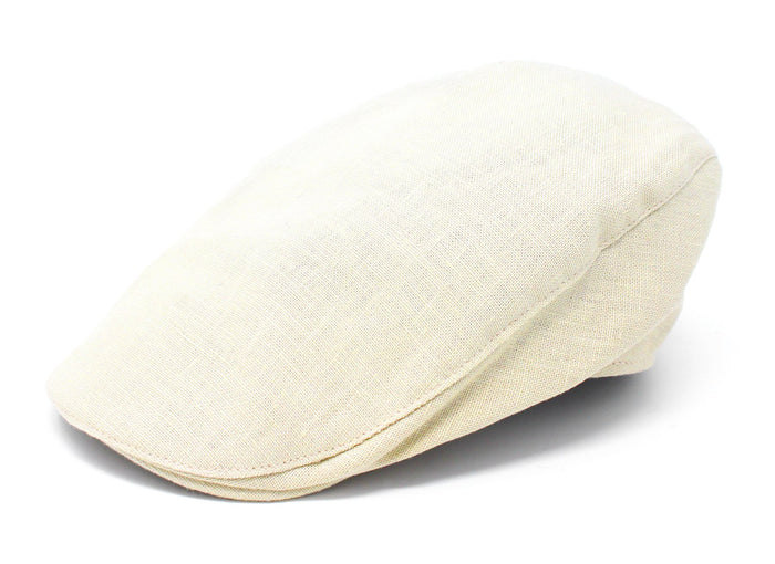 Irish Linen Donegal Touring Cap by Hanna Hats